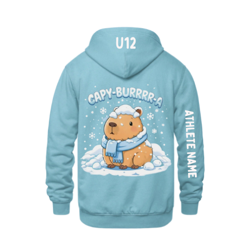 U12 Craigleith Capy-Burrrr-A Hooded Sweatshirt - Light Blue