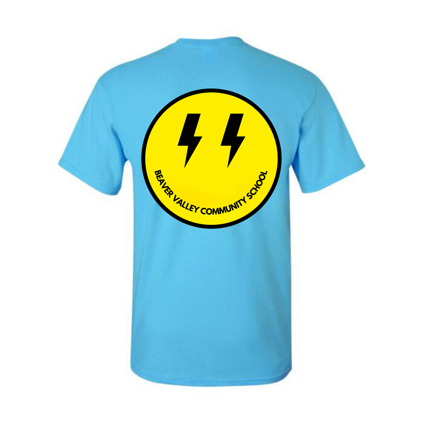 BVCS Bolt Smile Tee - Sky