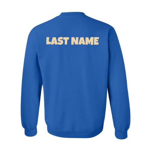 House Water Personalized St. Mary's Mini Logo Crewneck Sweatshirt - Royal