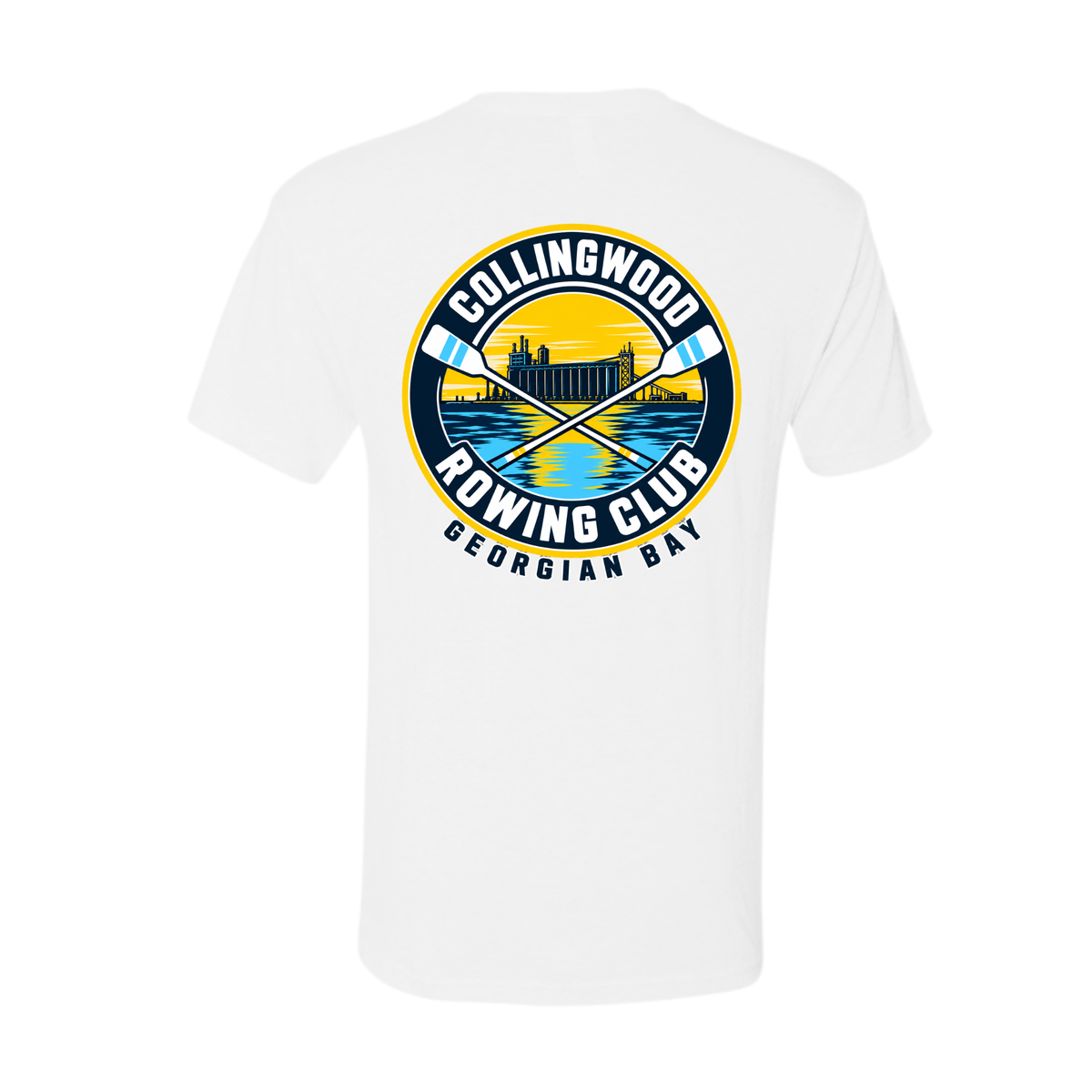 Collingwood Rowing Club – Terminals Sunset T-Shirt - White