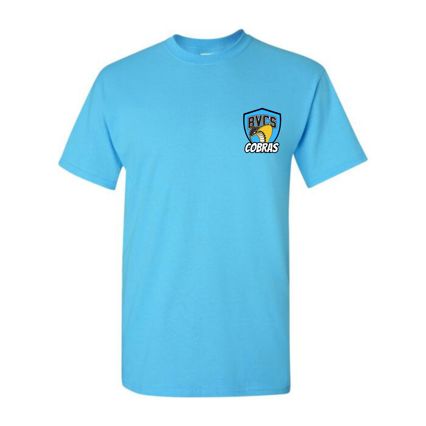 BVCS Neon Blue Cobra Tee - Sky