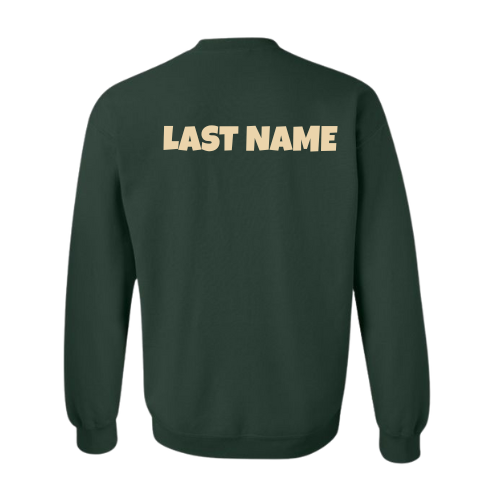 House Earth Personalized St. Mary's Mini Logo Crewneck Sweatshirt - Forest