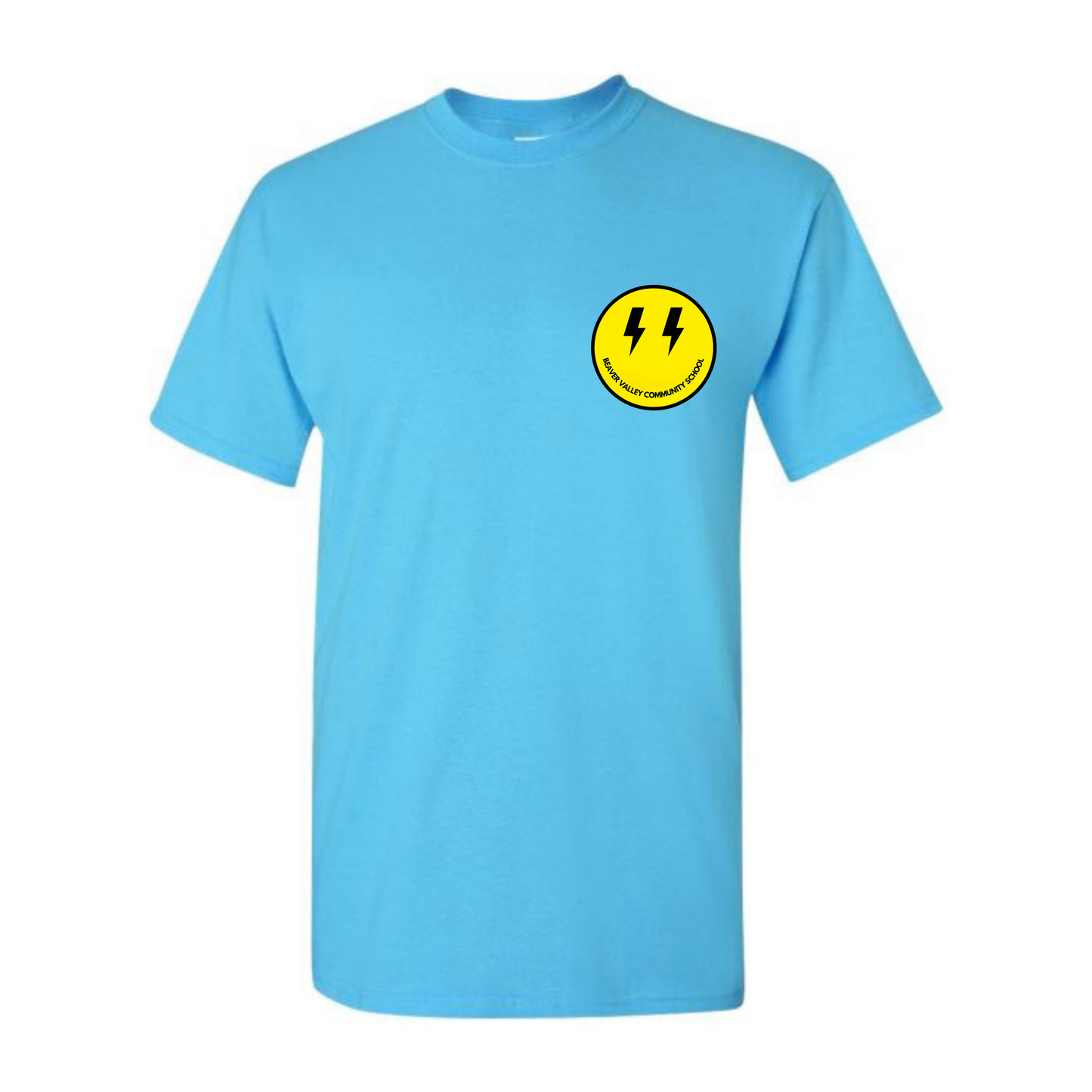 BVCS Bolt Smile Tee - Sky