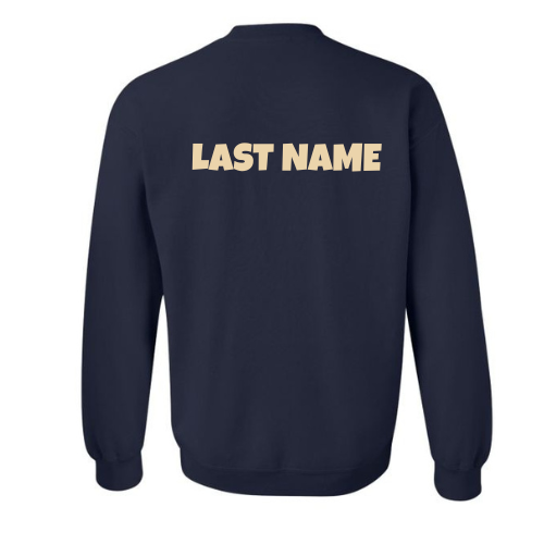 House Water Personalized St. Mary's Mini Logo Crewneck Sweatshirt - Navy