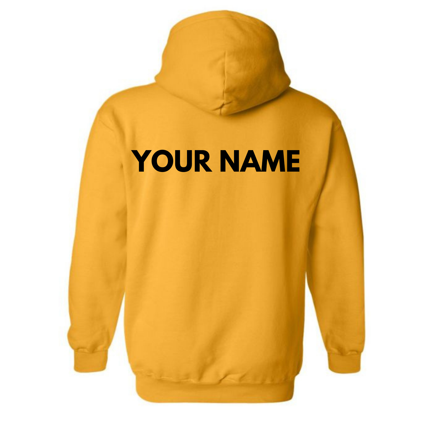 Adult BVCS Mini Cobra Hooded Sweatshirt - Gold