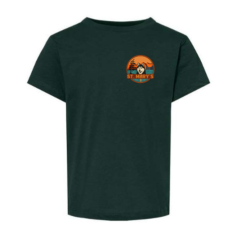 House Earth St. Mary's Dual Logo Tee - Forest