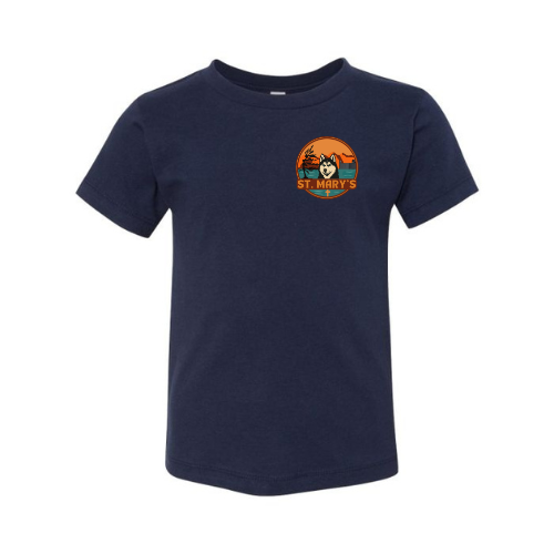 House Water St. Mary's Dual Logo Tee - Navy