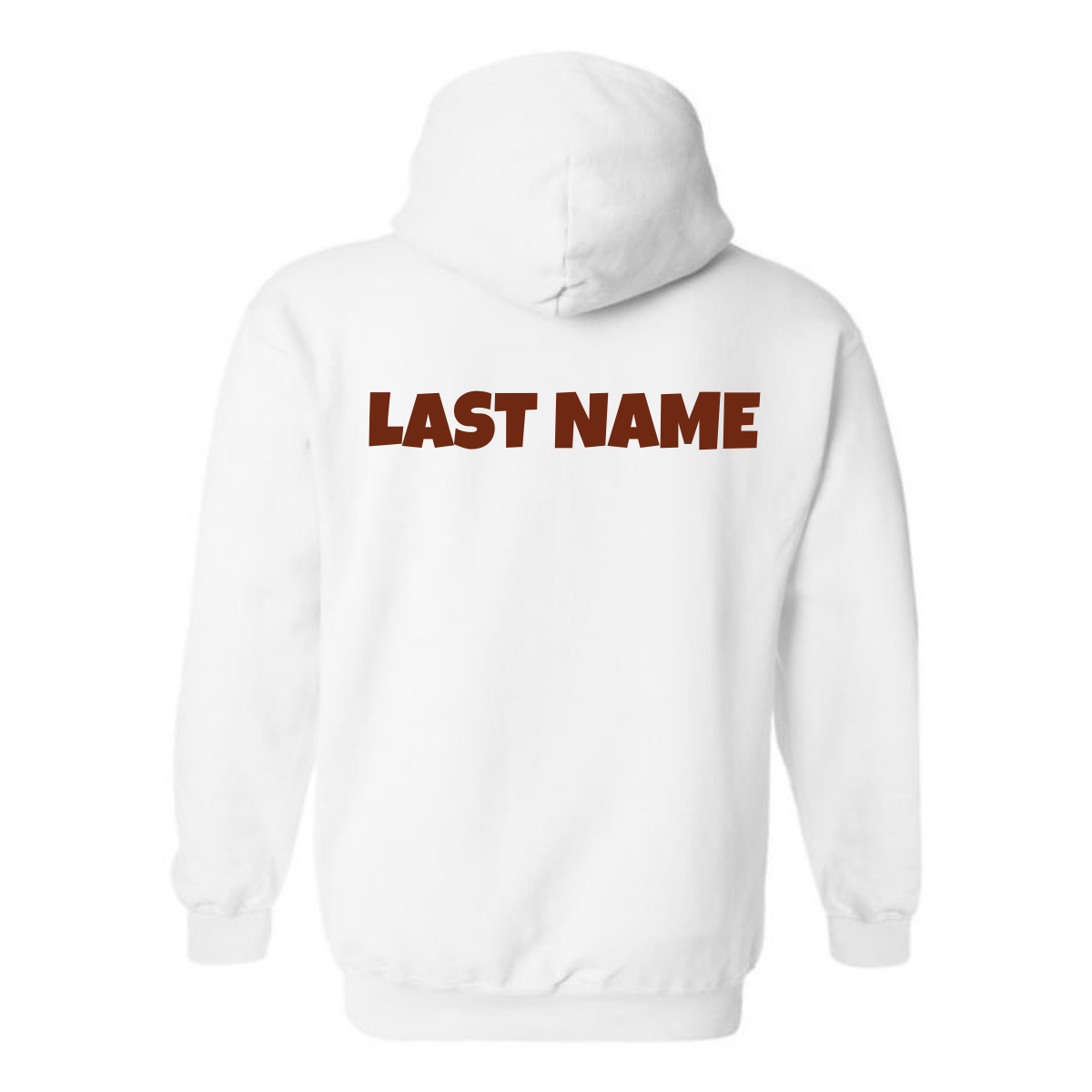 House Wind Youth Personalized St. Mary's Oversize Logo Hooded Sweatshirt - White
