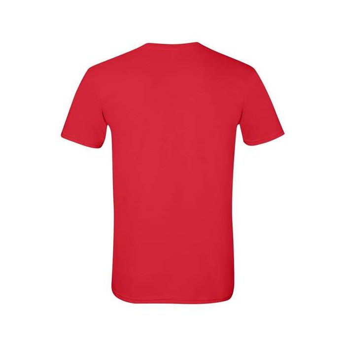 Cameron Street Comets Crewneck Tee - Red / Large Green Logo