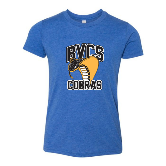 BVCS Cobra Tee - True Royal Triblend