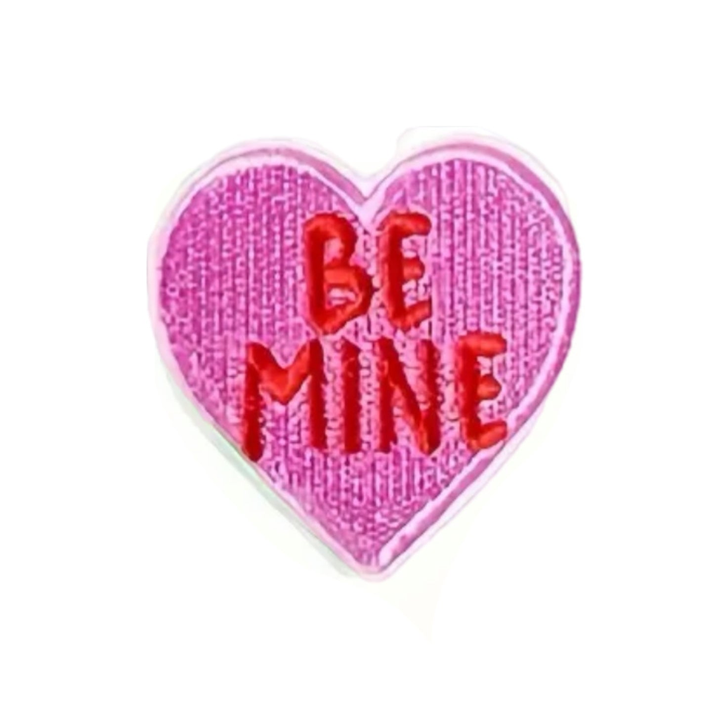 Iron on Patch - Sweet Tarts Be Mine (5.0 cm x 5.0 cm)
