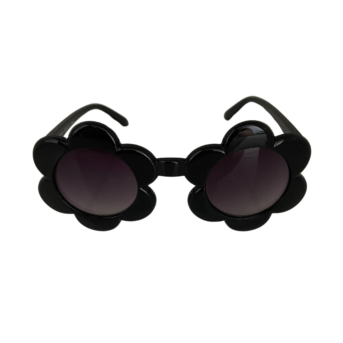 Kids Round Flower Sunglasses - Midnight Magic