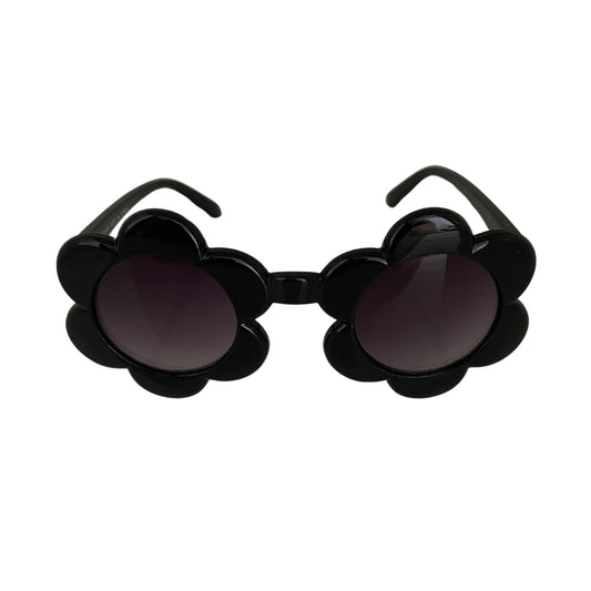 Kids Round Flower Sunglasses - Midnight Magic