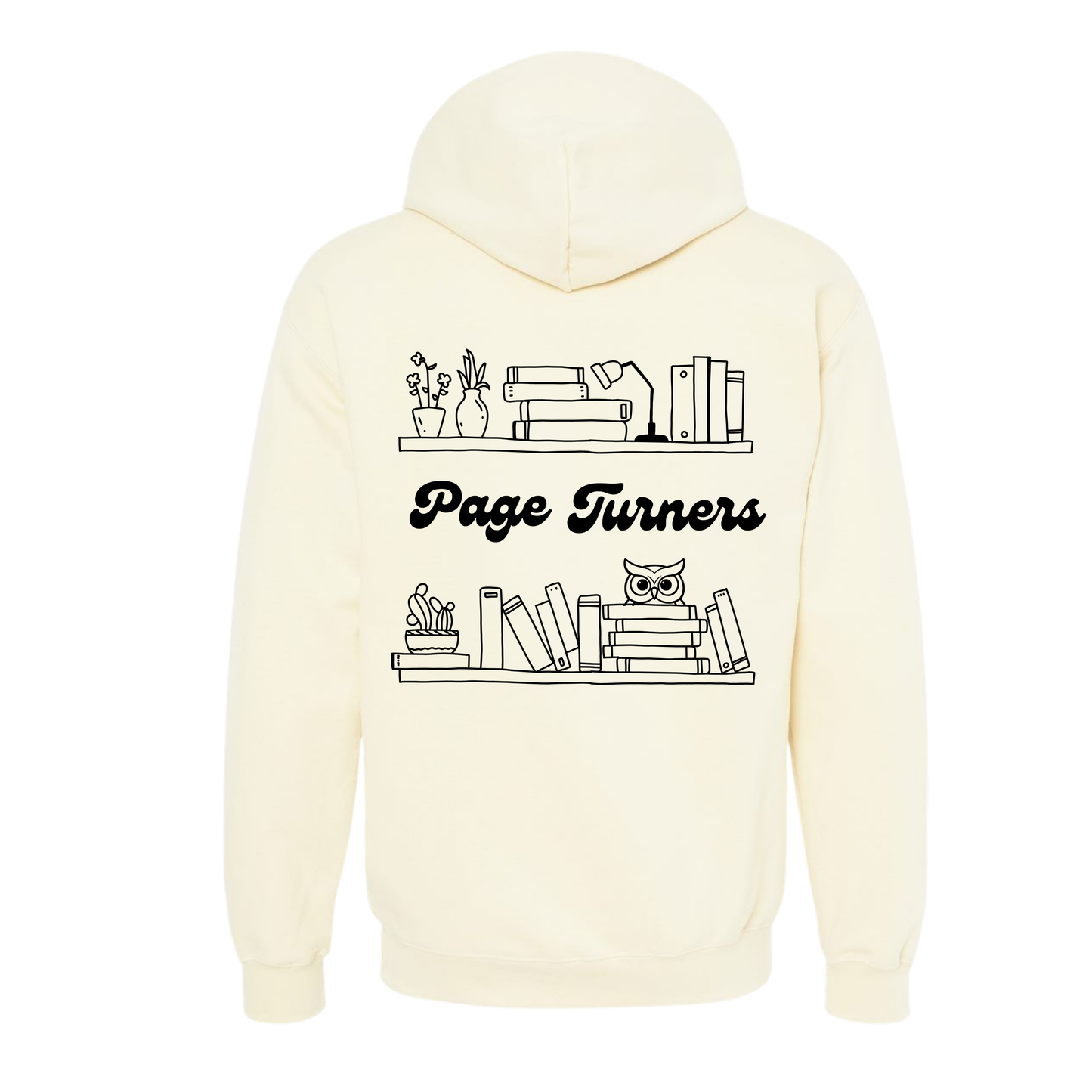 CCI Page Turners Hooded Sweatshirt - Butter Cream