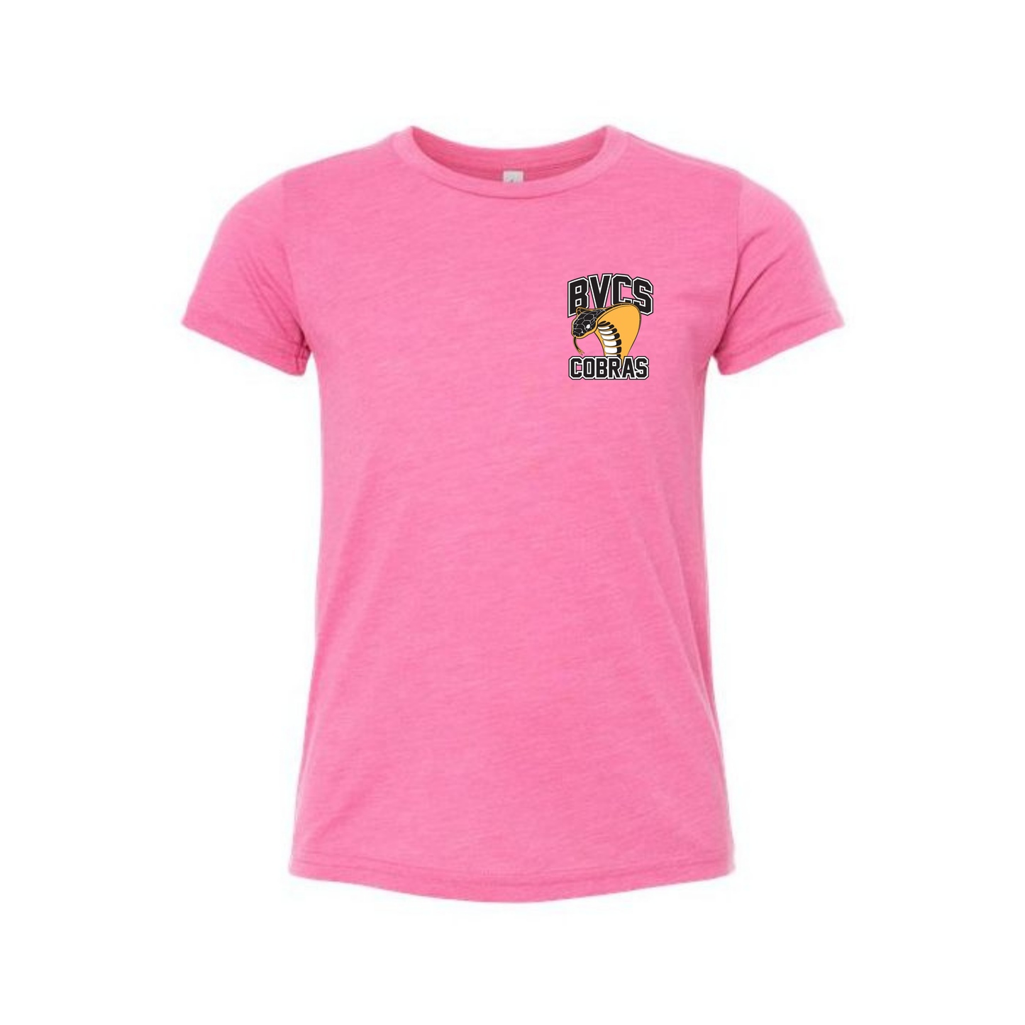 BVCS Mini Cobra Tee - Charity Pink Triblend