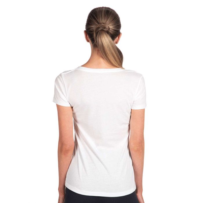 Forever Run Wild - Womens Ideal V-Neck T-Shirt - White