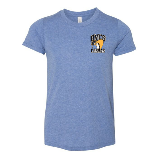 BVCS Mini Cobra Tee - Blue Triblend