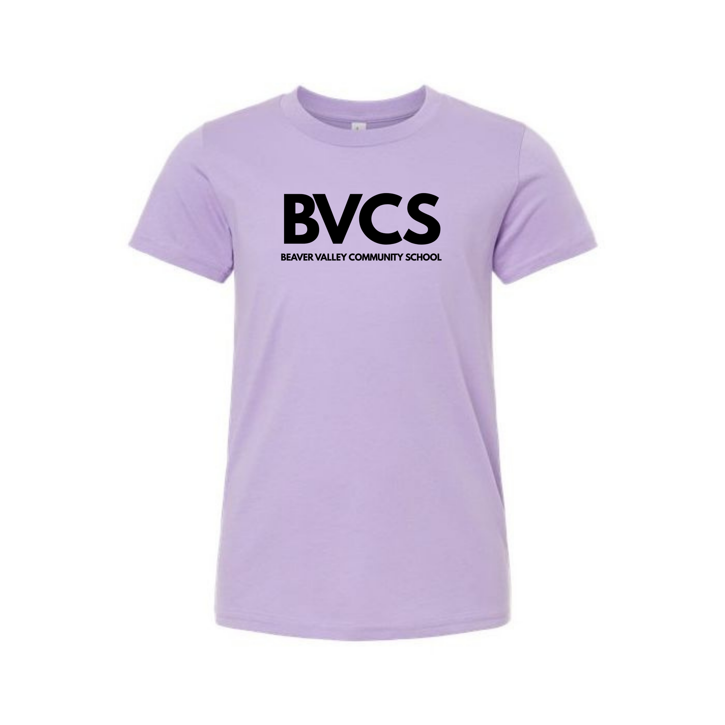 BVCS Logo Tee - Dark Lavender