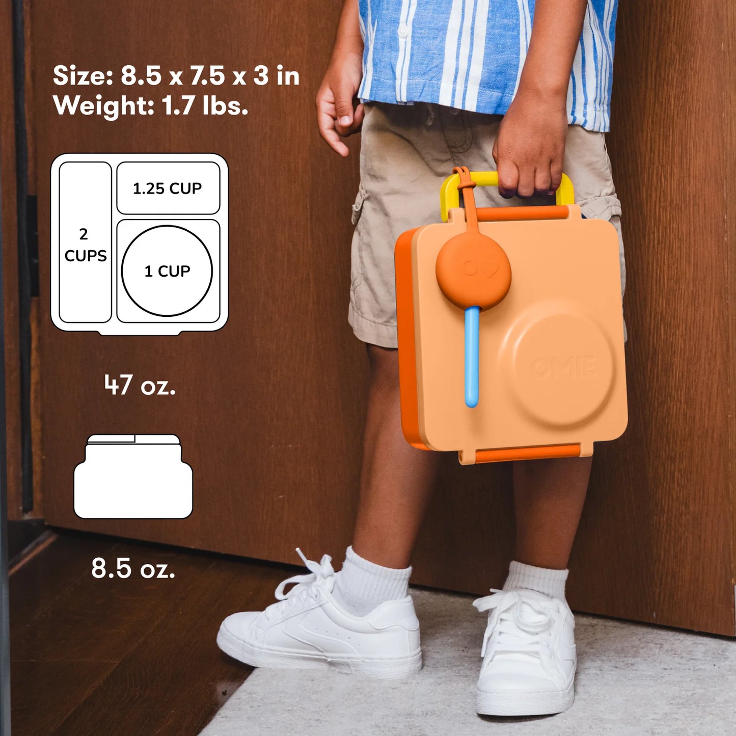 OmieLife - OmieBox Poppy Orange