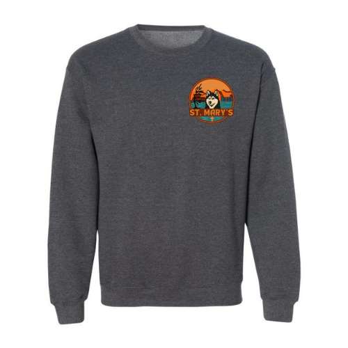 St. Mary's Crewneck Sweatshirt - Dark Heather