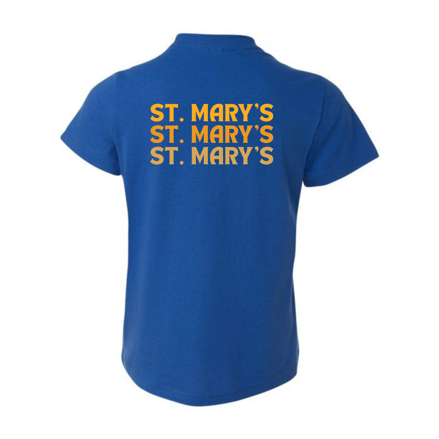 House Water St. Mary's Triple Script Tee - Royal