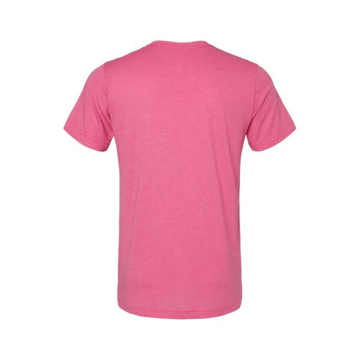 Forever Run Wild - Unisex Adult Tri-Blend Tee - Charity Pink