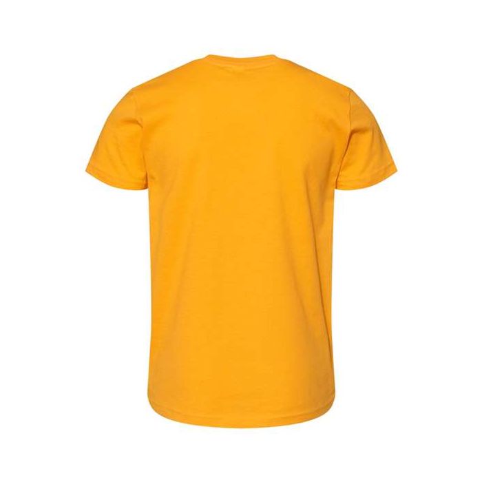 St. Mary's Maroon Script / Mini Sleeve Logo Tee - Gold