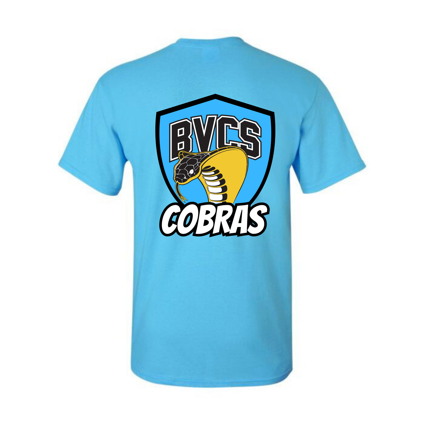 BVCS Neon Blue Cobra Tee - Sky
