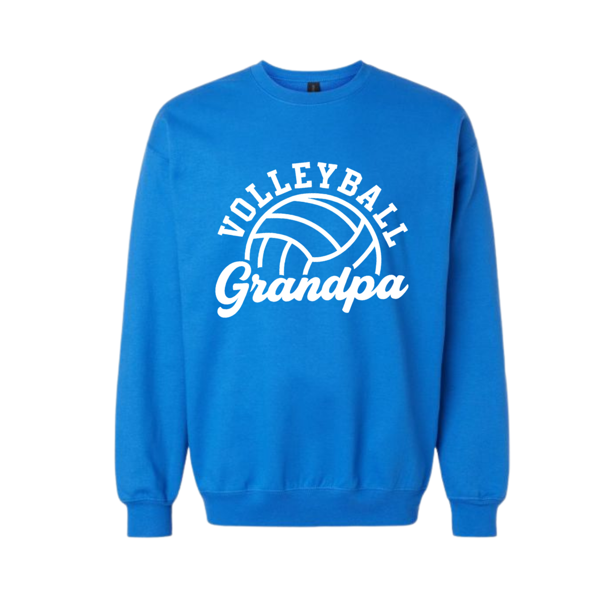 Altitude Volleyball Grandpa Crewneck Sweatshirt - Royal Blue