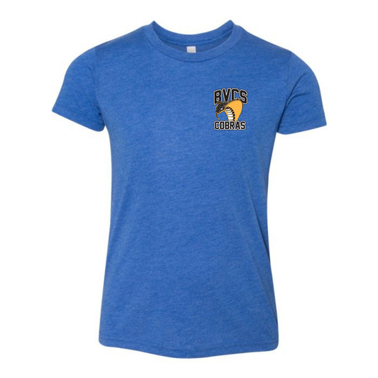 BVCS Mini Cobra Tee - True Royal Triblend
