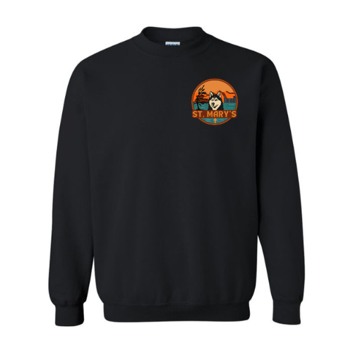 St. Mary's Crewneck Sweatshirt - Black