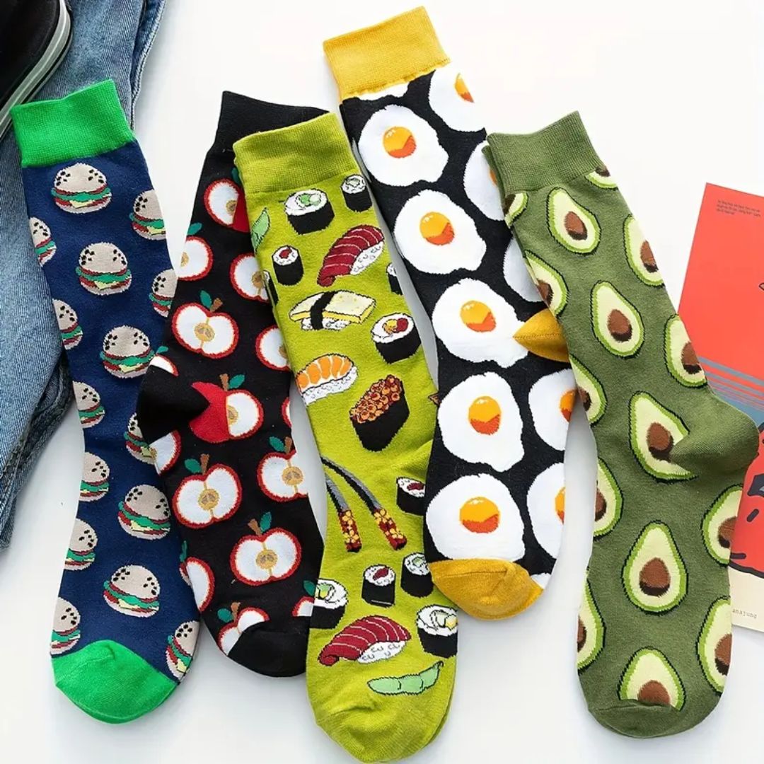 All Over Print Snacky Socks