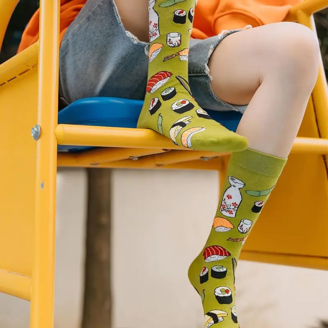 All Over Print Snacky Socks