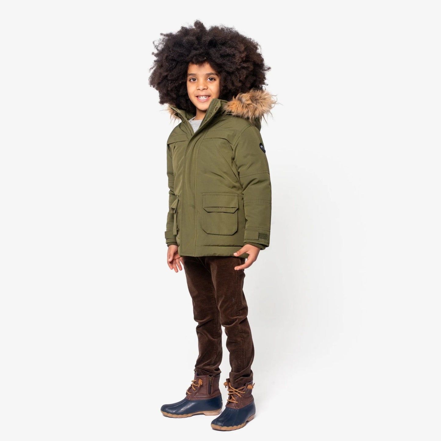 Appaman Denali Down Coat - Moss