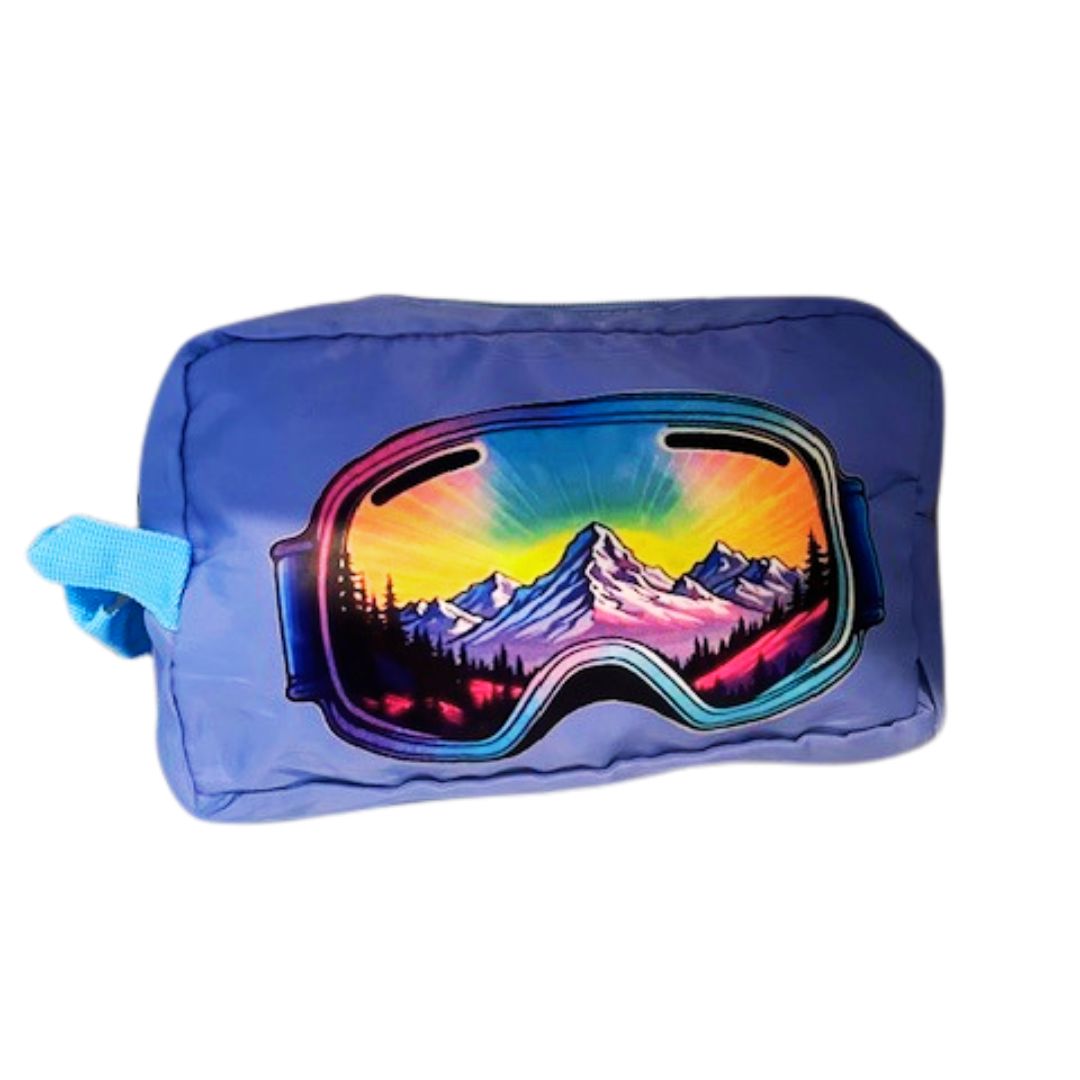 Are You Gonna Goggle My Way Vibrant Zippered Travel Bag