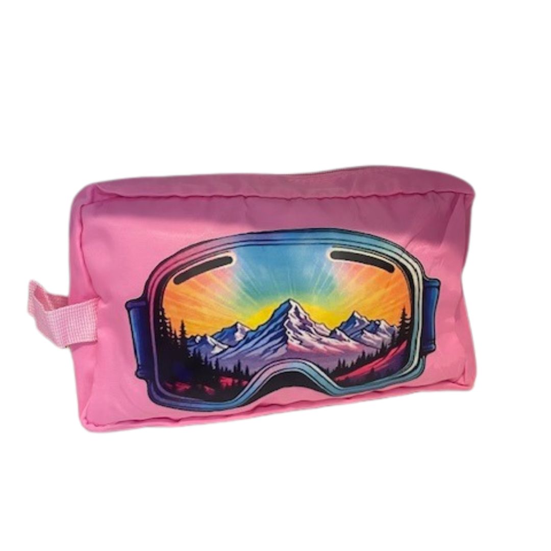 Are You Gonna Goggle My Way Vibrant Zippered Travel Bag