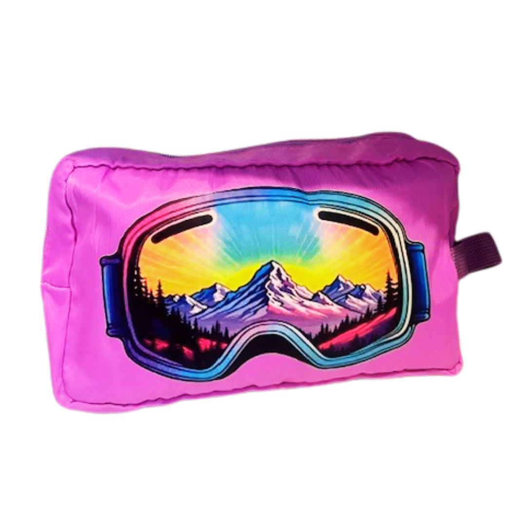 Are You Gonna Goggle My Way Vibrant Zippered Travel Bag