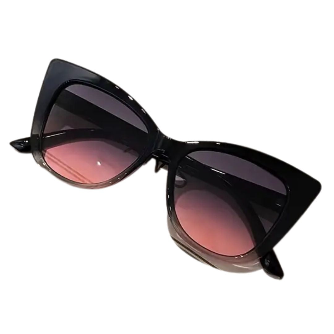 Audrey Hepburn Cat Eye Funglasses - Nightshade