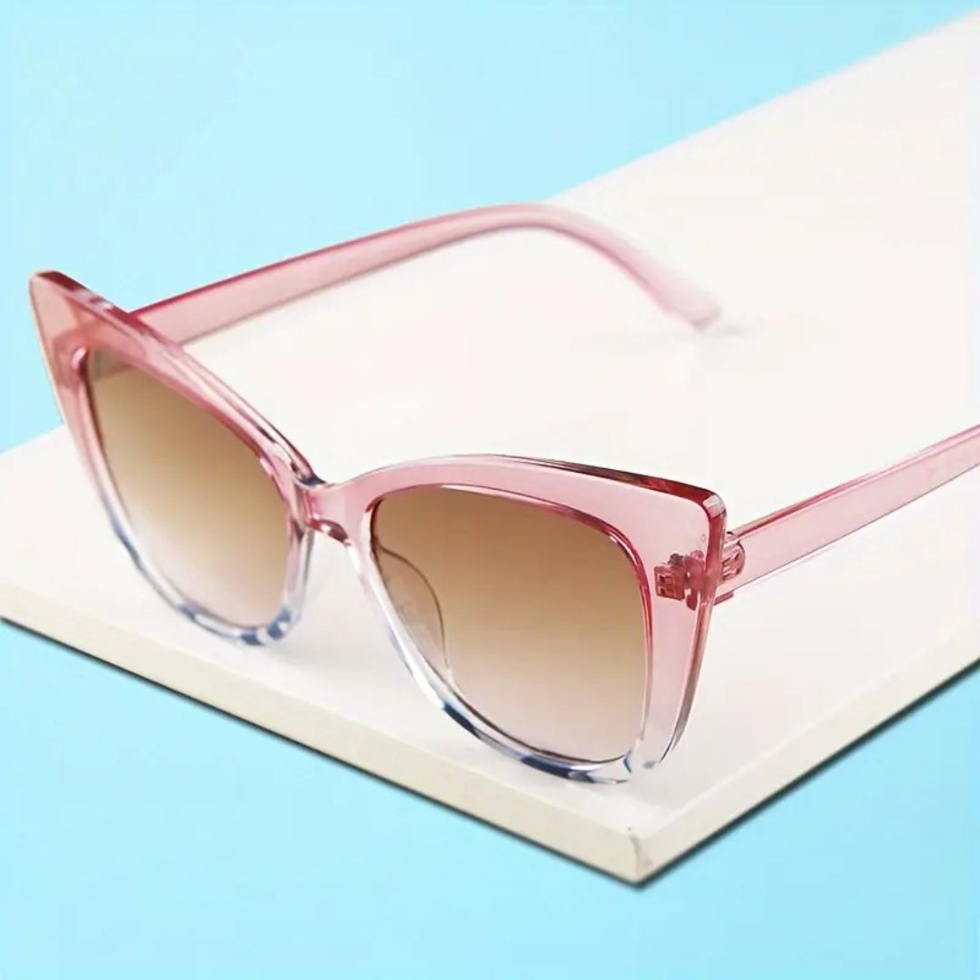 Audrey Hepburn Cat Eye Funglasses - Rosé