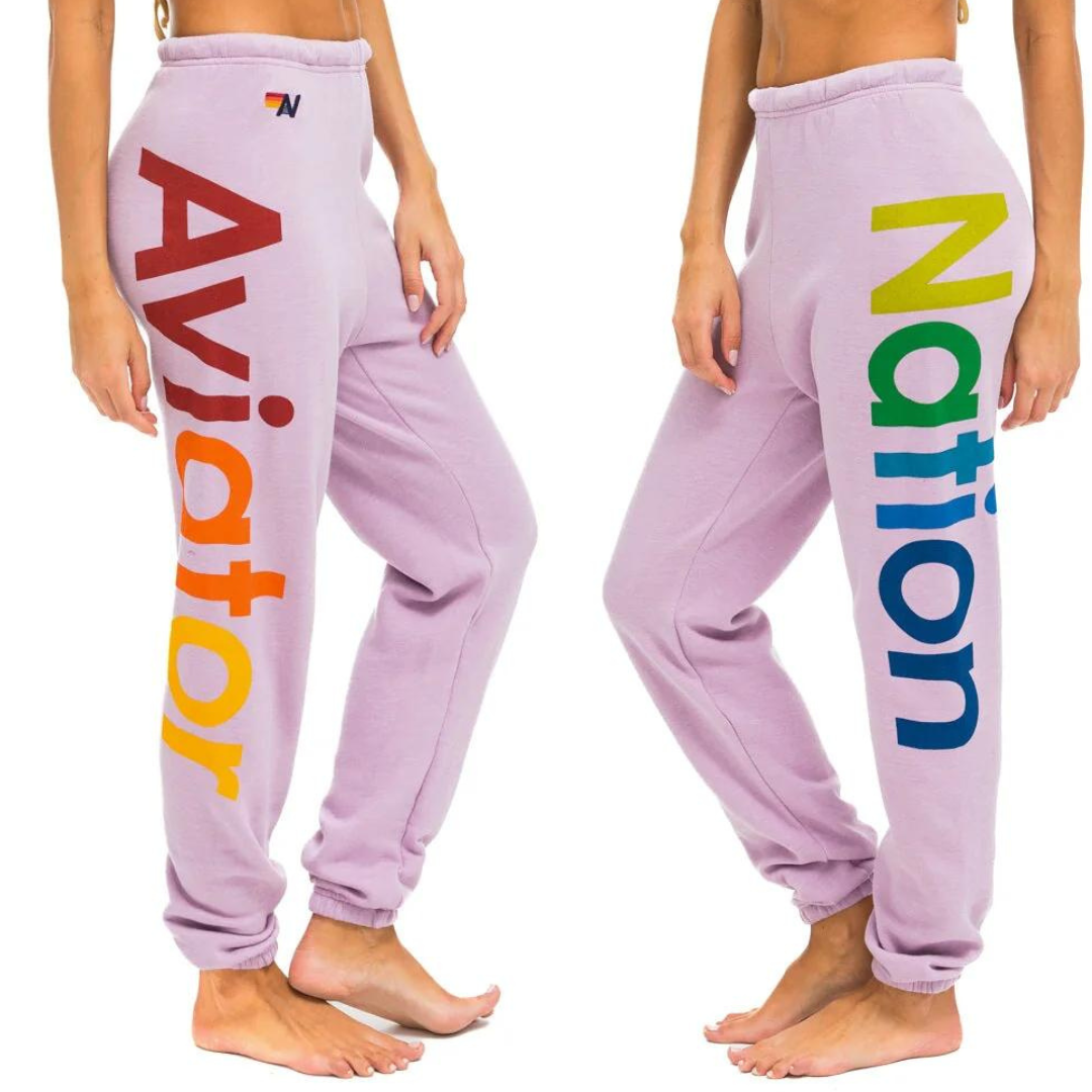 Aviator Nation - Women's 2 Sweatpants - Mauve