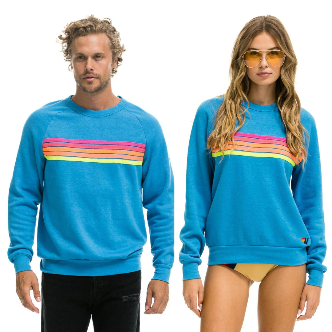 Aviator nation neon pink sweatshirt clearance