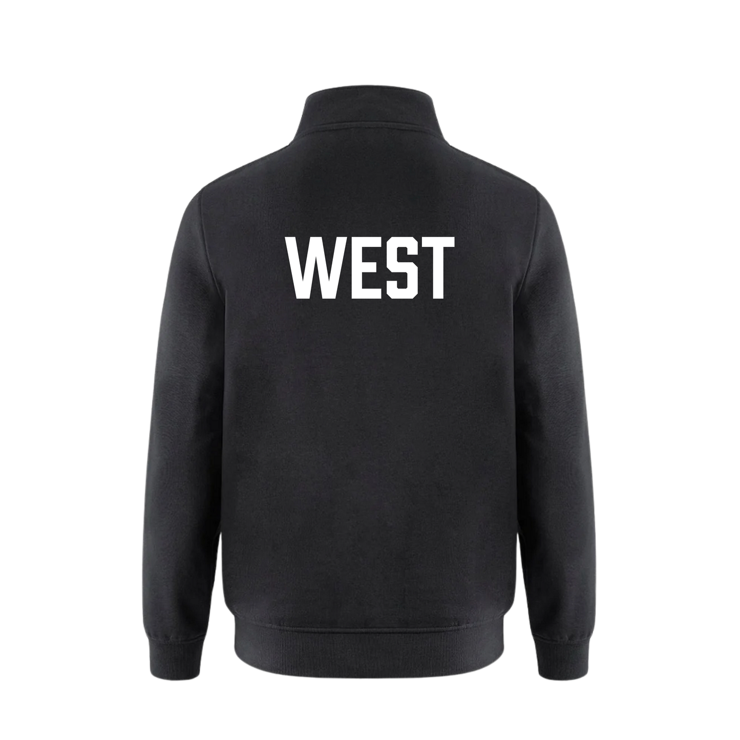 Pretty River Academy WEST Quarter-Zip Sweatshirt - Black