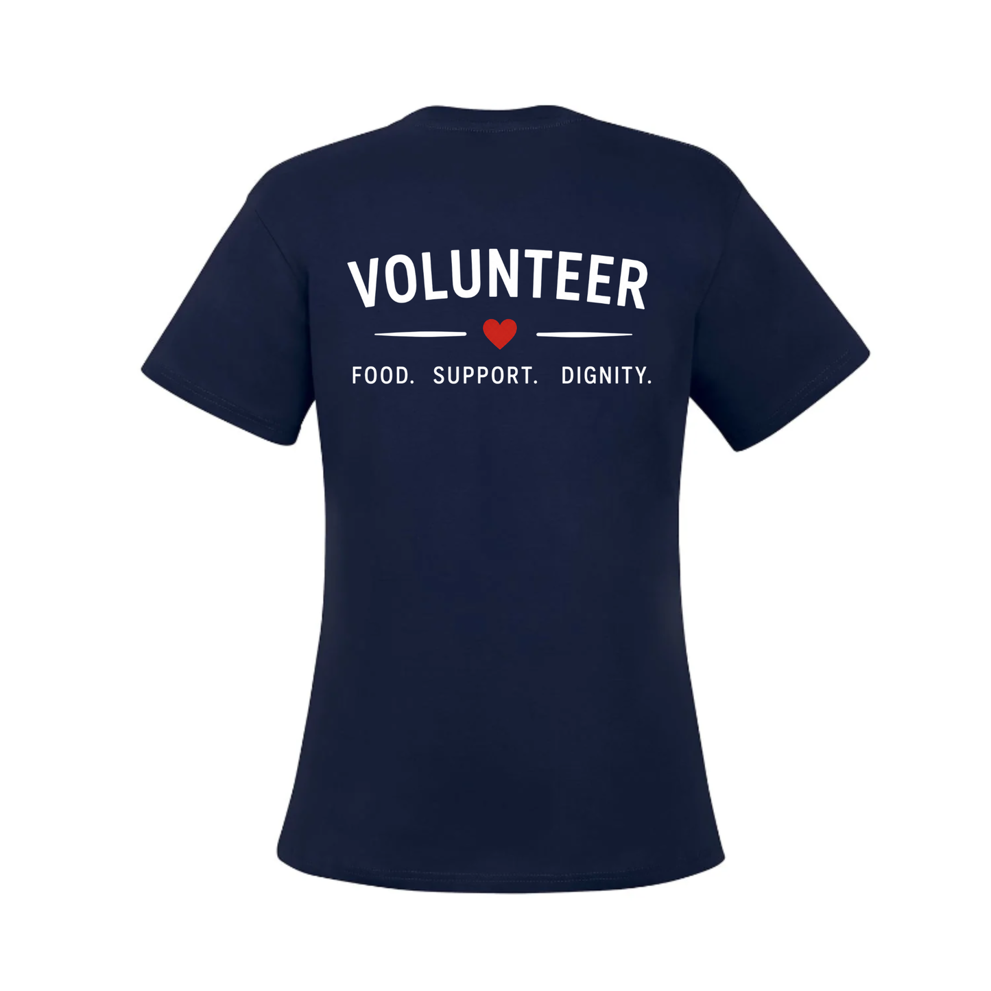 Mobile Soup Kitchen Volunteer Short Sleeve Shirt - Unisex / Navy
