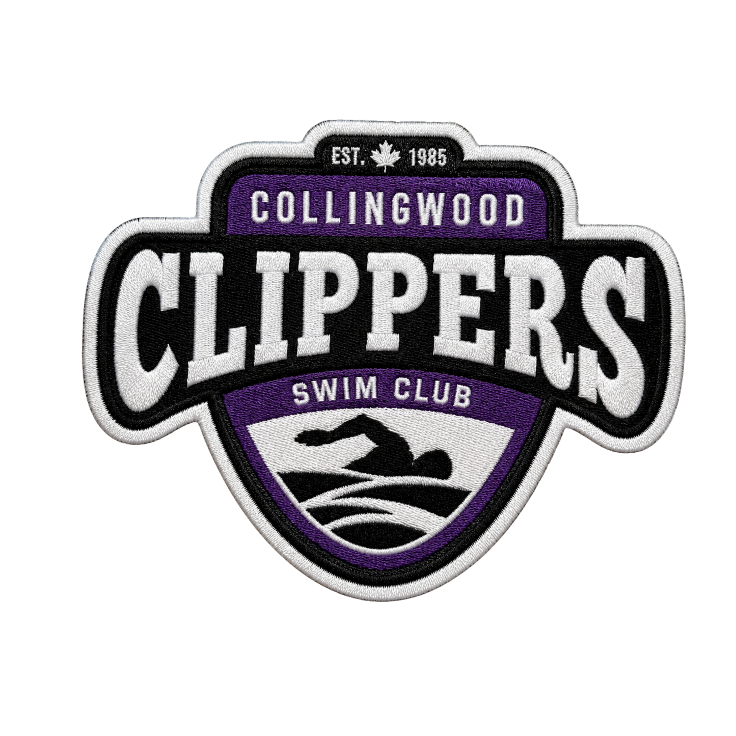 Iron on Patch - Collingwood Clippers ( 2.75 " x 2.75")