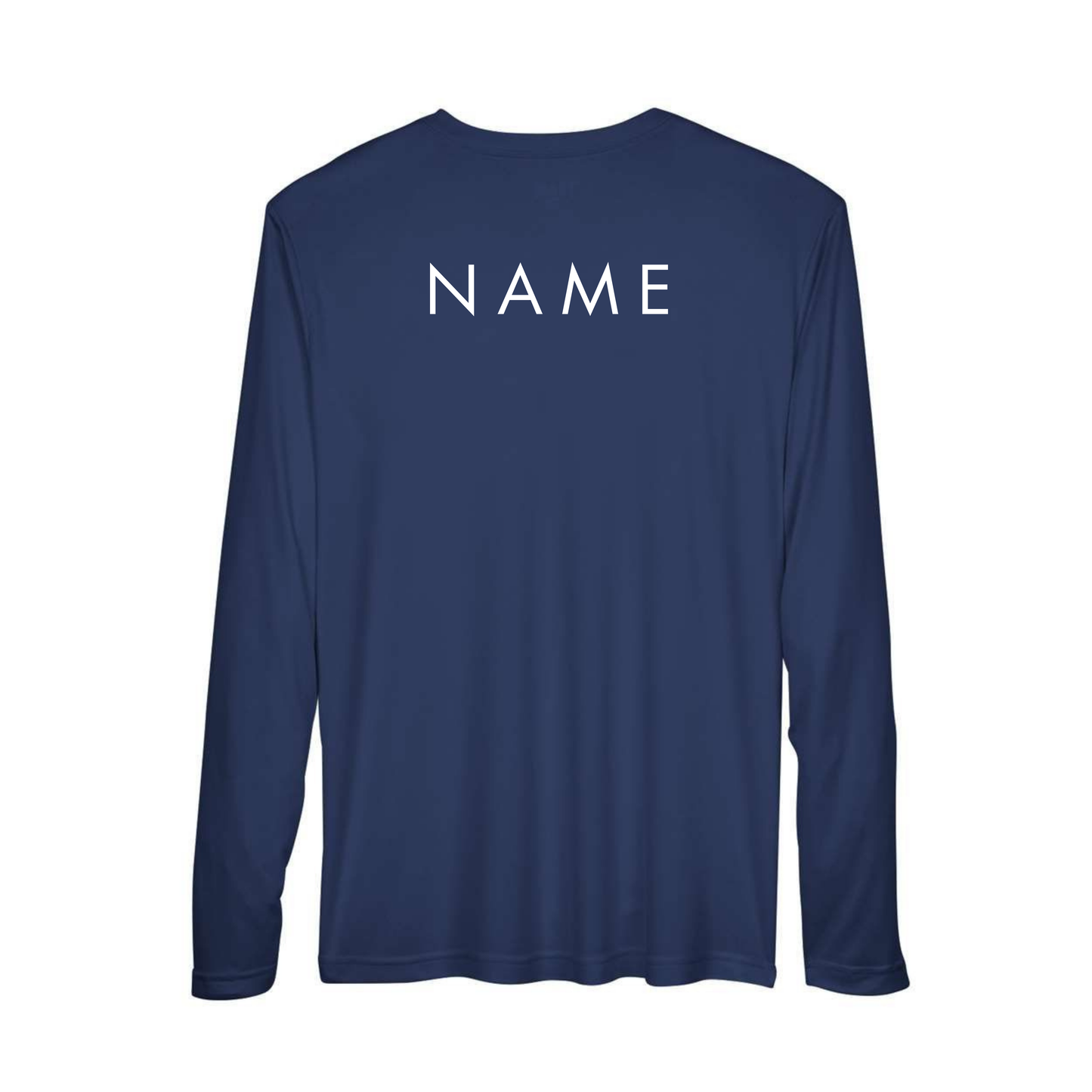 CSA Large Logo Quick Dry Long Sleeve Shirt - Navy / White