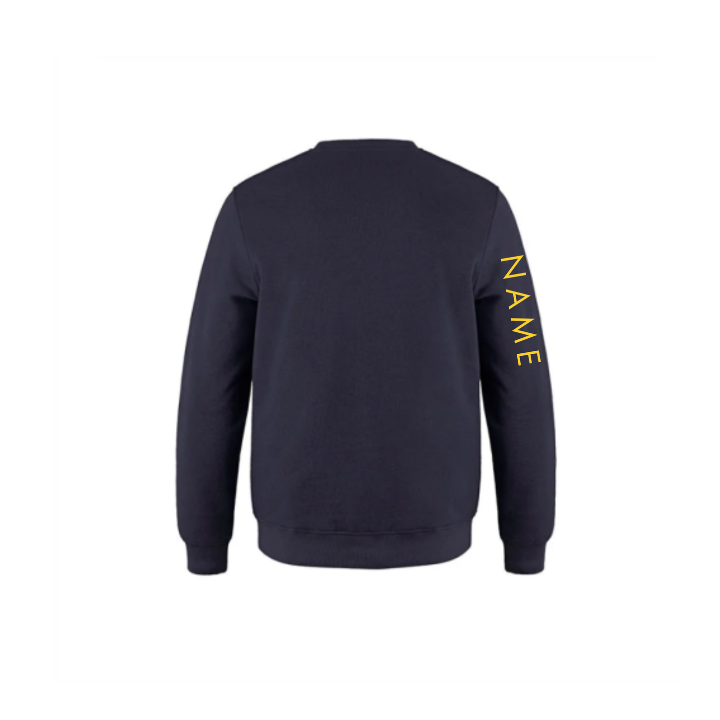 CSA Large Logo Crewneck Sweatshirt - Navy / Yellow
