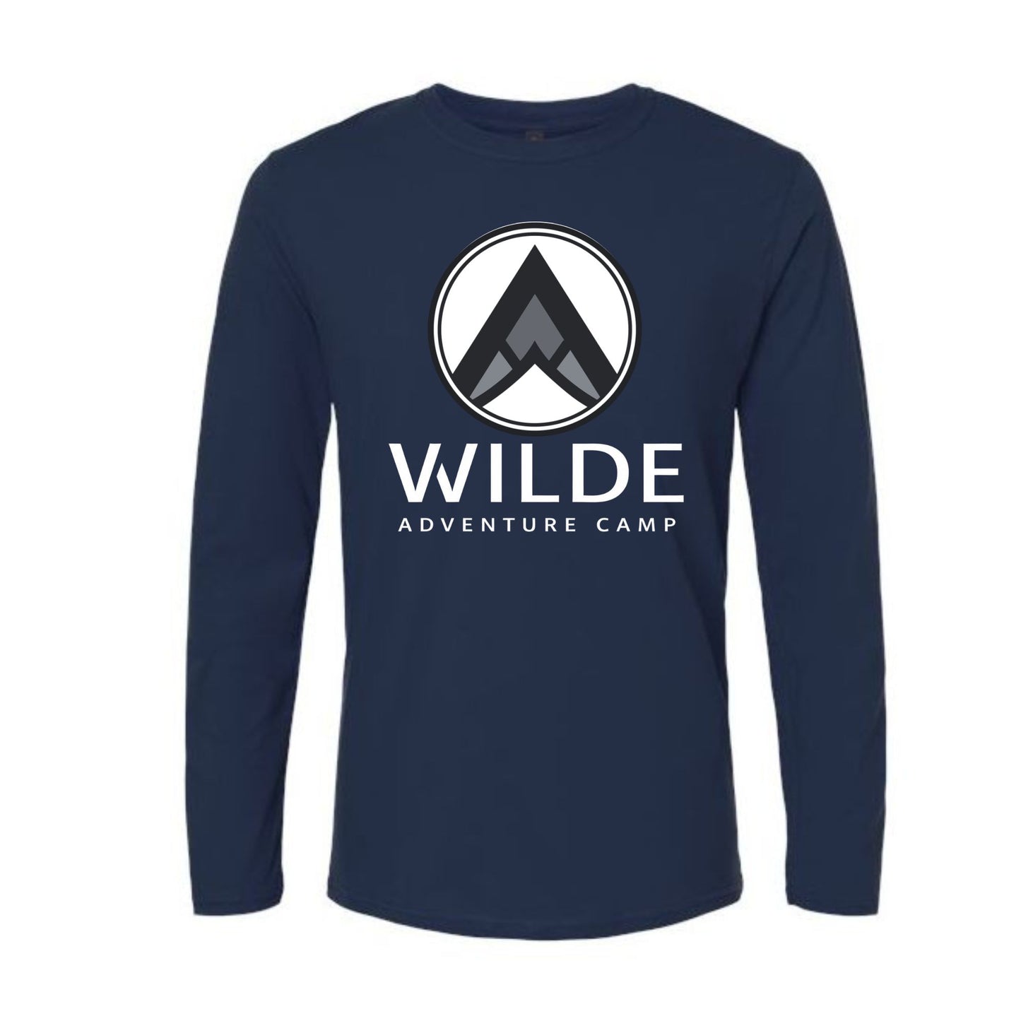 WILDE CAMP Long Sleeve Tee - Navy