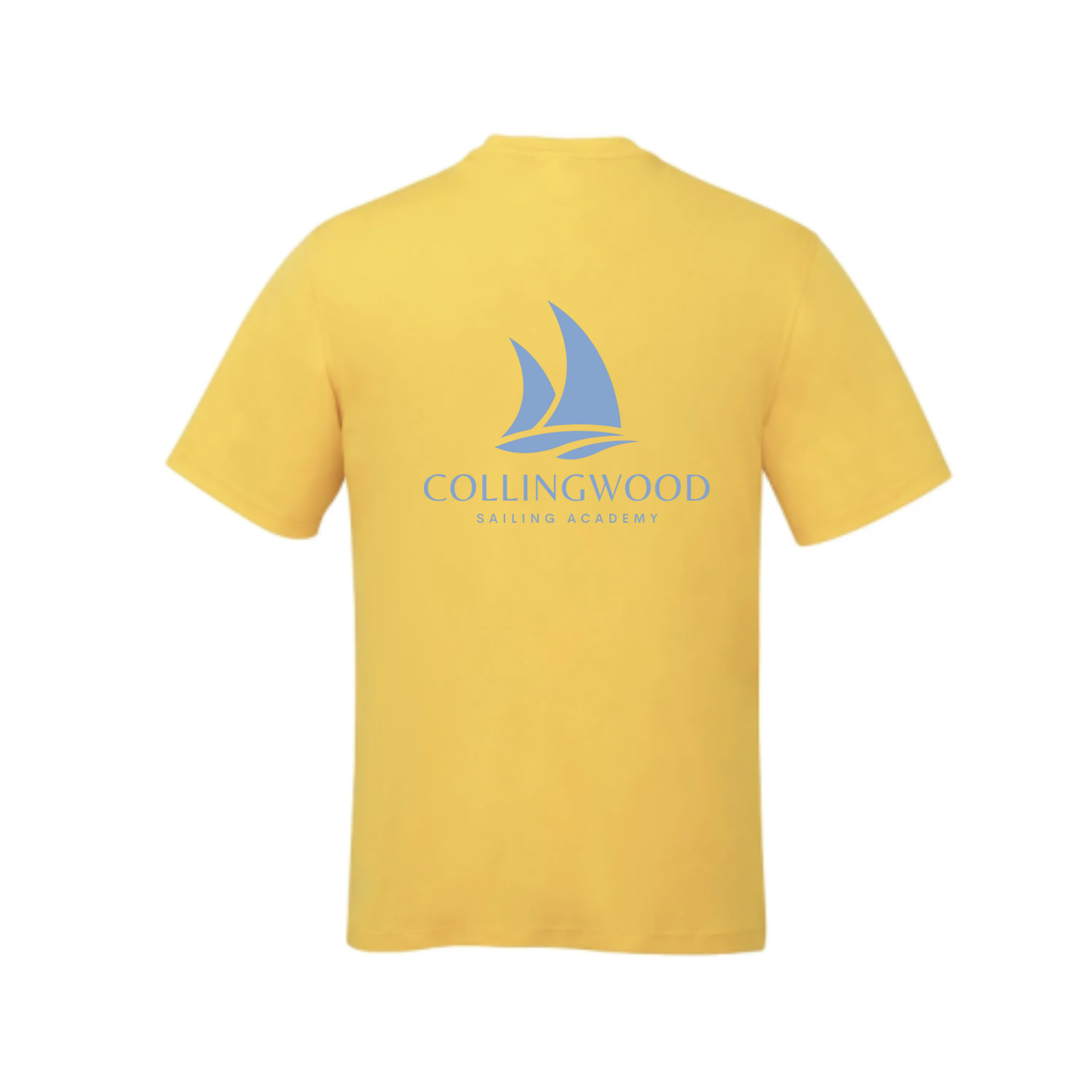 CSA Crewneck Tee - Yellow / Light Blue