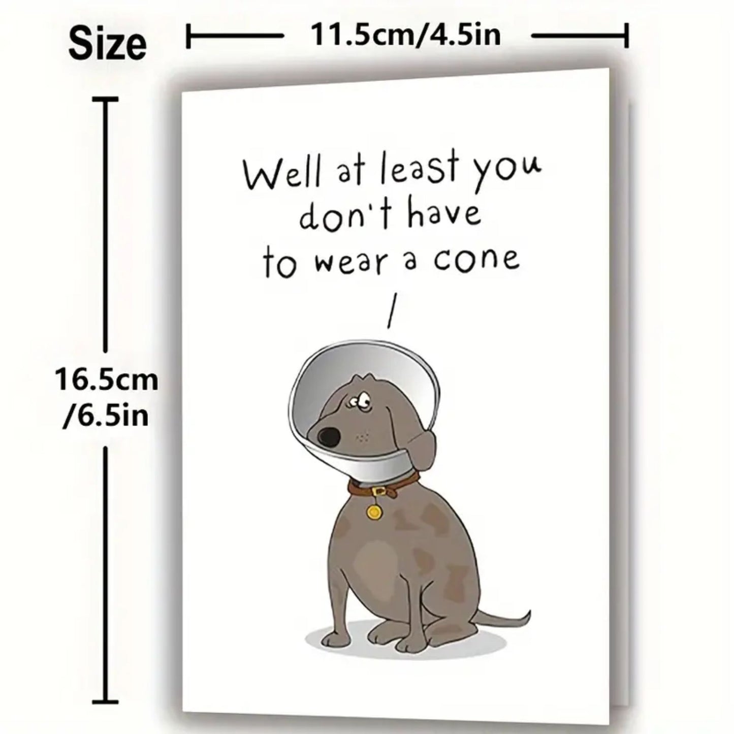 Cone Get Well Greeting Card