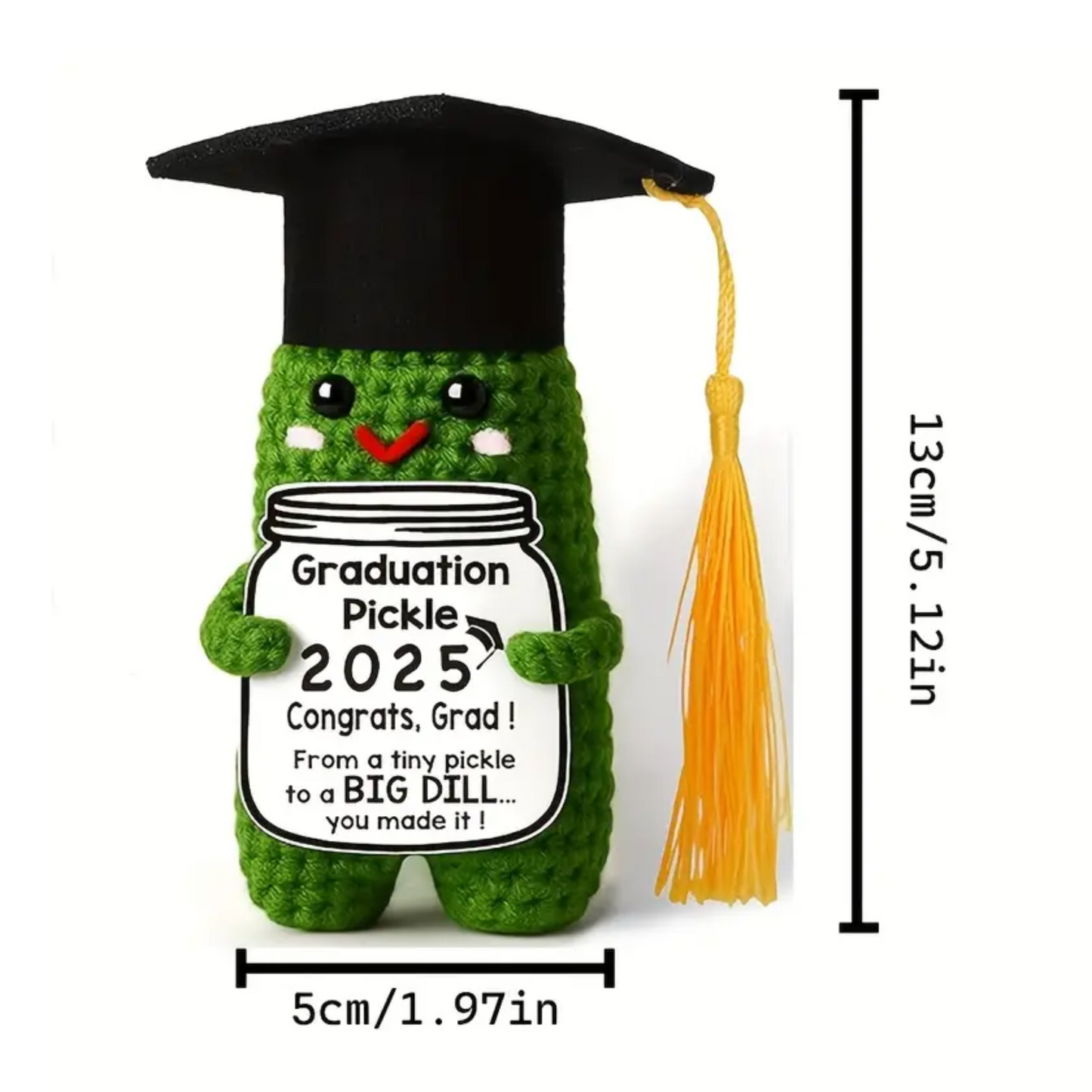 Emotional Support Graduation Pickle 2025
